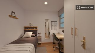 Lloguer Pis a Putget - Farró. Se alquila habitación en piso de 7 habitaciones en barcelona