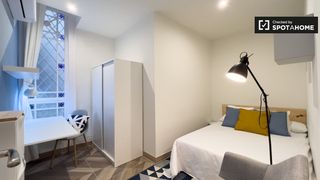 Rent Flat in Dreta de l´Eixample. Habitación en piso compartido de 4 habitaciones, la dreta de lei