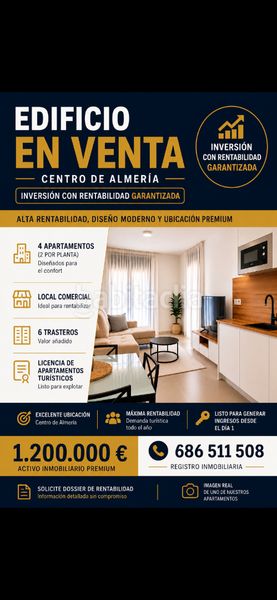 Foto cc4953ee-32a0-4e5f-854b-3b4935c51f49. Edifici a Centro Almería