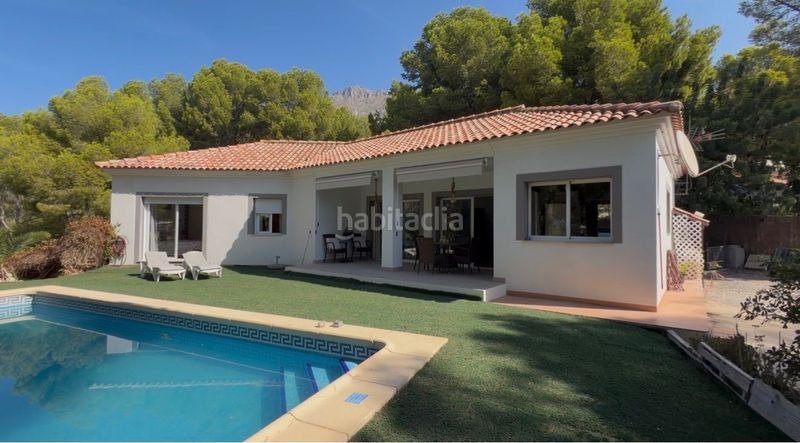 Foto 48950a11-86b2-496c-b8bc-9c10303f5543. Lloguer casa amb calefacció piscina a Altea la vella Altea