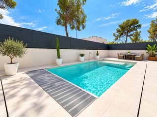 Chalet in Mas Alba. Casa reformada con piscina, apartamento independiente y zona wel