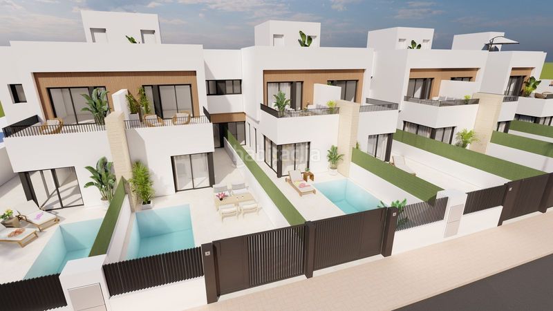 Foto cdbc3077-b51b-4d6f-afd6-882b277bbb84. Casa adossada amb piscina a Santiago de La Ribera San Javier