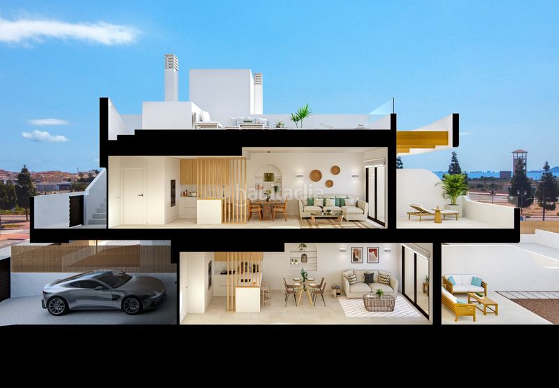 Foto 72625676-b1bc-4b89-b3be-048398f7da9f. Apartament amb piscina a Las Lomas de Rame-Bahía Bella Alcázares (Los)