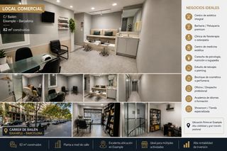 Business premise in Dreta de l´Eixample. Local comercial en venta en eixample