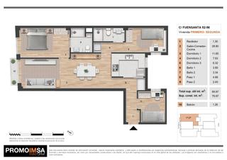 Pis  Carrer de la fuensanta. Residencial fuensanta, a 2 min. del nuevo parc comercial vilanov