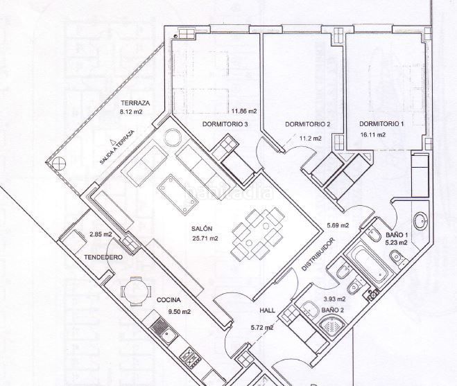 Foto ecc655d9-c2f2-4cd3-9cf1-3fa23177e61b. Pis amb calefacció aparcament a Urbanizaciones Rivas - Vaciamadrid