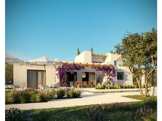 Terreny residencial a Sant Antoni de Portmany. Exclusivo terreno en venta con licencia y proyecto de villa esti