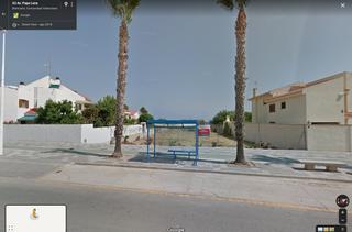Terreny residencial a Papa Luna - Platja del Gurugú. Terreno edificable en avenida papa luna