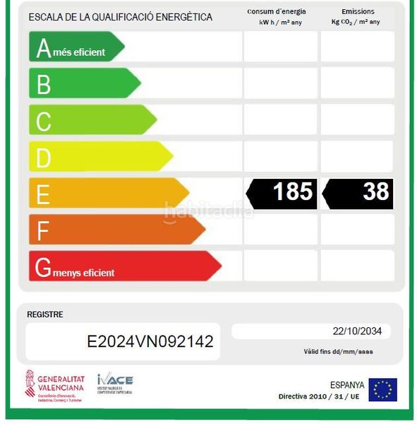 Foto a04a7693-0bd6-4b25-8870-ece504ba0344. Casa amb calefacció aparcament a Malva Rosa Valencia