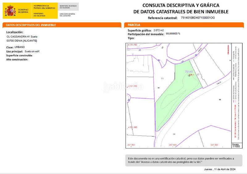 Foto e4f29aa3-501d-4591-8318-bb1293c84af7. Terreny residencial a La Pedrera-Vessanes Dénia