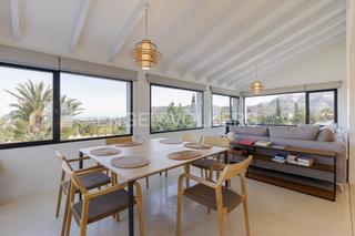 Location Maison à Pedreguer. Villa con vistas espectaculares en la sella para corta estancia