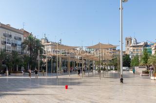 Aparcament cotxe a La Seu. Plaza de aparcamiento en la plaza de la reina