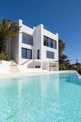 Mas  Verdelor. Villa granadella elegancia ibicenca con vistas panorámicas al ma