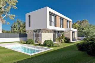 Maison à Montealegre. Magnífico unifamiliar de obra nueva en la eliana