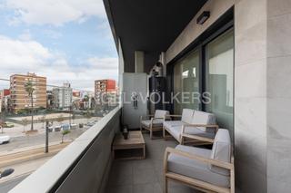 Location Appartement à Malva Rosa. Piso a estrenar con terraza con vista al mar