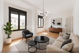 Apartament a El Mercat. Amplia y luminosa propiedad en el centro histórico con vistas de