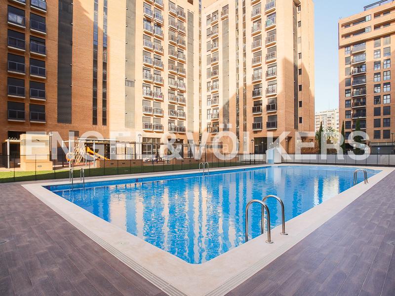 Foto ed6aea7a-192c-4a9f-aea2-3a80ba1de84b. Miete dachwohnung mit heizung parking pool in Penya-Roja - Avda. Francia Valencia