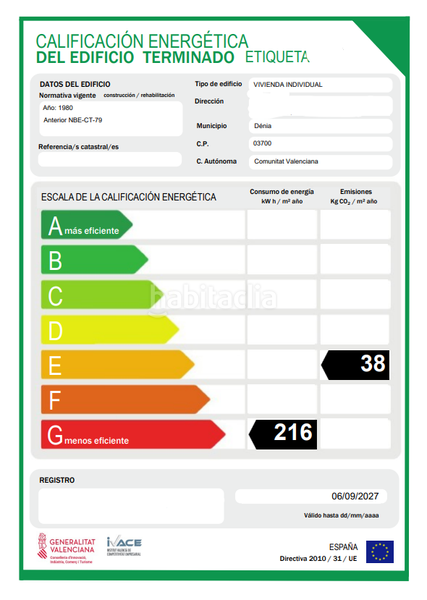 Foto eac5c40a-f907-4697-bb4a-73fa4675d87a. Apartment with heating parking in Les Bassetes - El Marjal Dénia