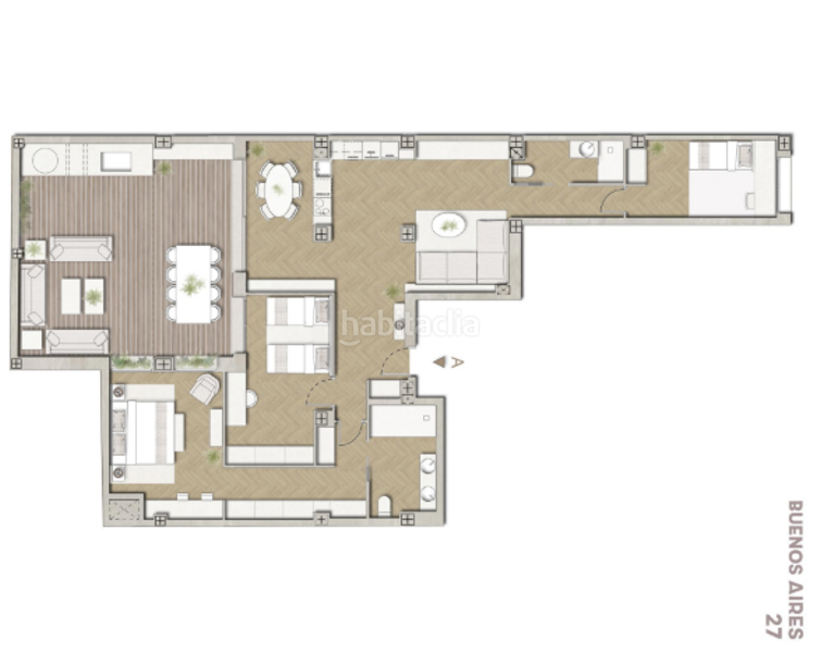 Foto 64d15f8c-554a-4934-a483-f5bcab91f81b. Appartement avec chauffage parking dans Russafa Valencia
