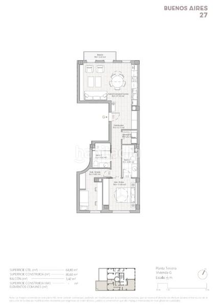 Foto ef53d04a-ce7c-4aeb-8308-ac82807fe071. Appartement avec chauffage parking dans Russafa Valencia