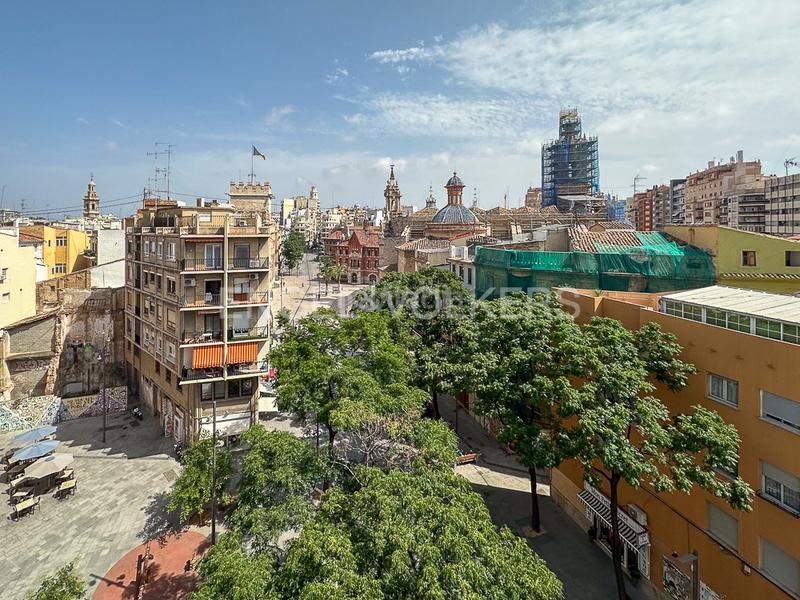 Foto 8a9e9cfa-1fb4-4527-aa1e-f485a3e46ae7. Lloguer àtic amb calefacció a El Mercat Valencia