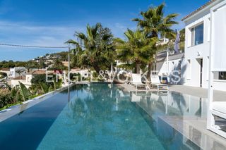 Rent House in Cap Martí - El Tossalet - Pinomar. Villa  con vistas al mar y montaña para meses de verano