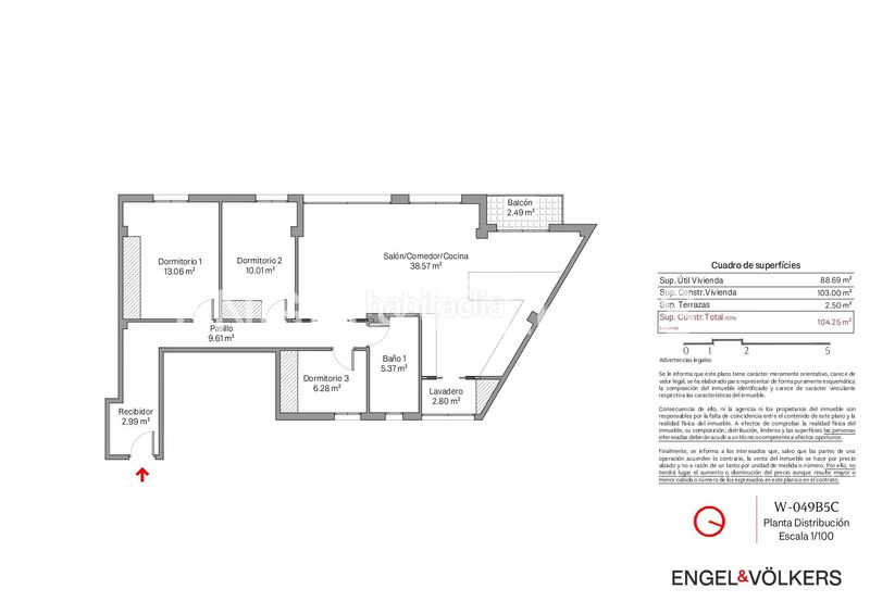 Piso vivienda a estrenar en ruben vela zona de en corts en Valencia - Imagen 27