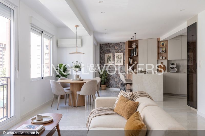 Foto a0aa7815-9f4f-4d03-a546-bb8ff54101ed. Pis amb calefacció a En Corts - Doctor Waksman Valencia