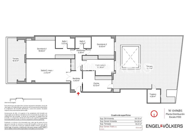 Piso luminosa vivienda con dos terrazas y plaza de garaje en Valencia - Imagen 39