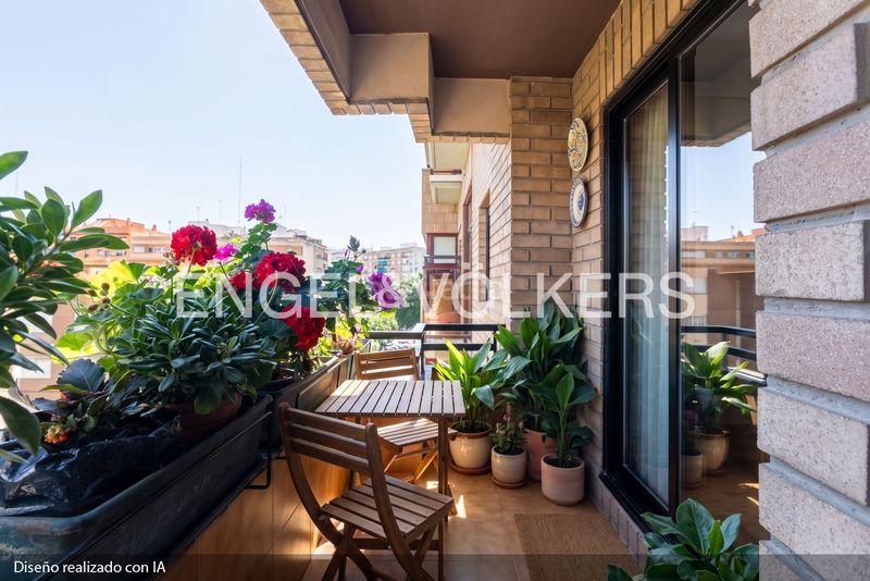 Piso acogedora vivienda junto al edificio europa en Valencia - Imagen 7