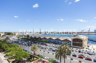 Lloguer Pis a El Grau. Amplio piso con vistas al puerto de valencia