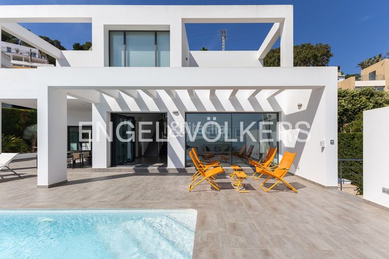 Foto b1295159-720b-4ef7-a2d5-a105b0c80928. Casa amb calefacció aparcament piscina a Portichol-Balcón al Mar Xàbia
