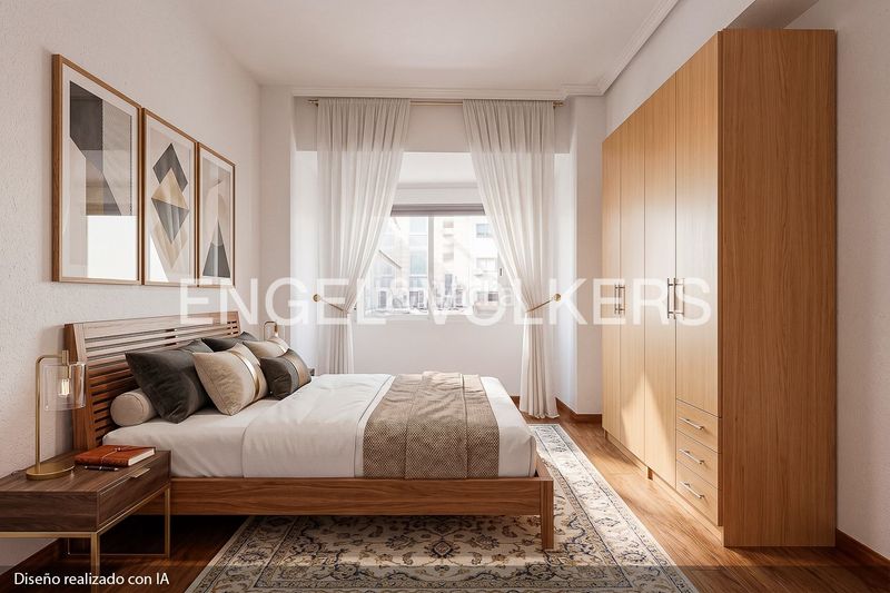 Foto d3ca6e5e-2051-475e-9edf-d30a4f11197a. Etagenwohnung mit heizung in La Petxina Valencia