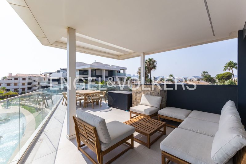 Foto 0fe5ca75-9791-4f3d-b2fa-2cb84d650a5a. Àtic amb calefacció aparcament piscina a El Palmar - Los Molinos Dénia