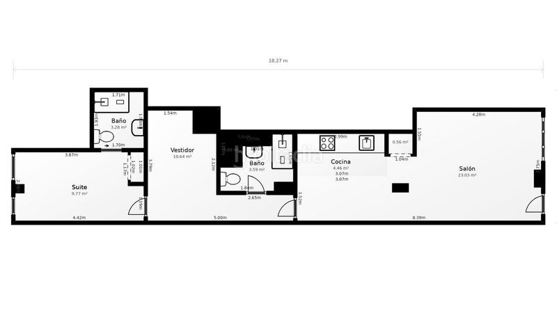 Foto 354f9b69-fab4-4ad9-9cb9-3f157d398fcc. Flat with heating in San Juan Bautista Madrid