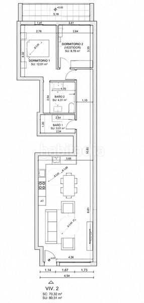 Foto e53b2cf3-08e2-4e33-b888-3d26edb14904. Flat with heating in San Juan Bautista Madrid