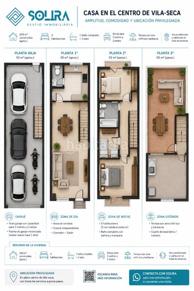 Foto 5f933860-f981-43e7-9634-1dcfc65044c8. Casa con riscaldamento parcheggio in Vila-seca poble Vila-seca