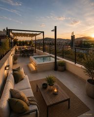 Ático  Avinguda meridiana. Impresionante ático con terraza privada 360 en barcelona