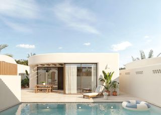 Chalet in Algorfa. Villas de lujo de obra nueva en la finca golf algorfa con piscin