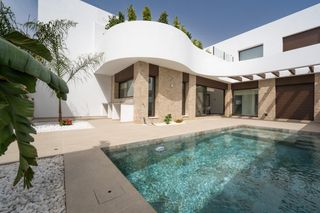 Chalet à Montesinos (Los). Villa de obra nueva con piscina privada en los montesinos  3 dor