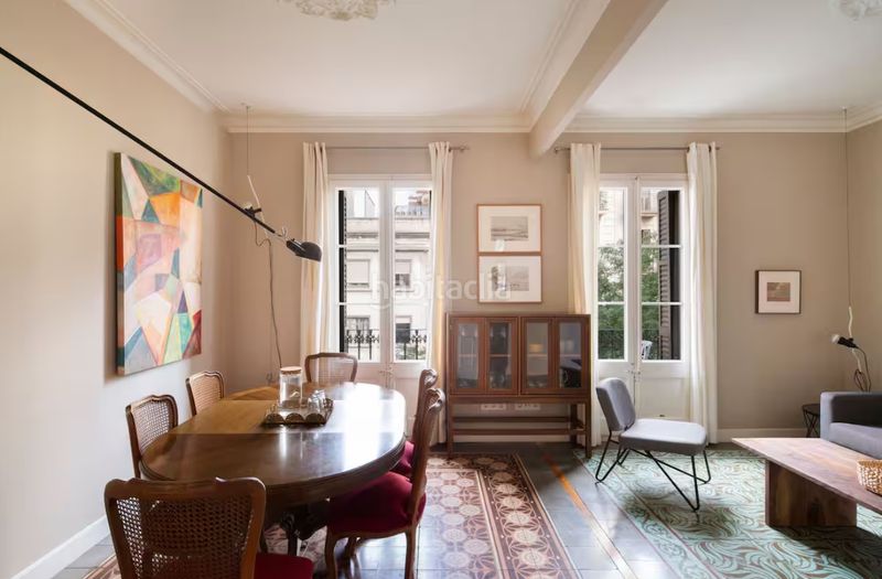 Location appartement avec chauffage parking dans La Nova Esquerra de l´Eixample Barcelona