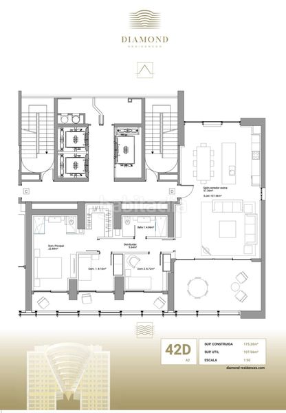 Foto ac49db61-720b-4fc7-b09e-c5c82a23687a. Apartament amb calefacció aparcament piscina a Playa Poniente Benidorm