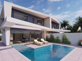 Chalet en Monte y Mar. Villa pareada en gran alacant llave en mano