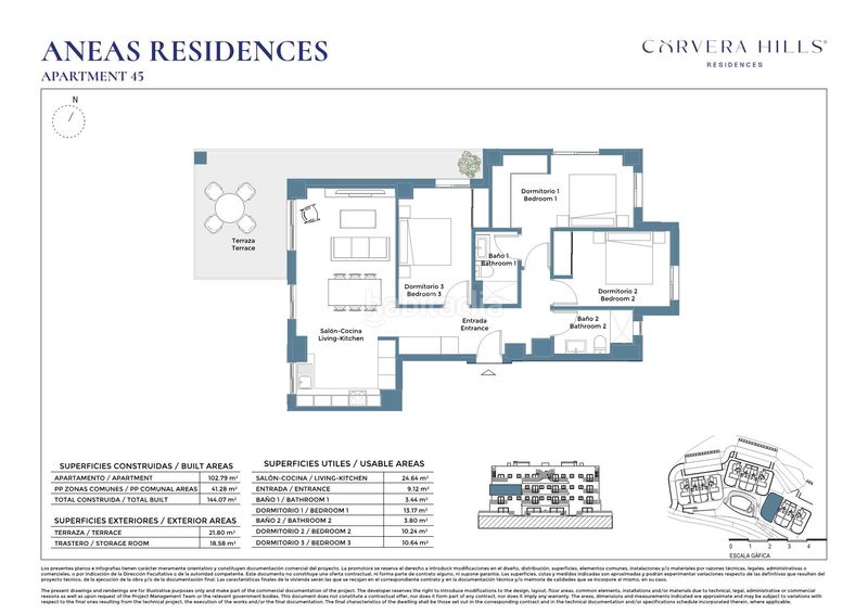 Foto 38d0f65d-7719-442a-afd7-b72881ff9cce. Apartament 102m<sup>2</sup> amb calefacció a Corvera Murcia