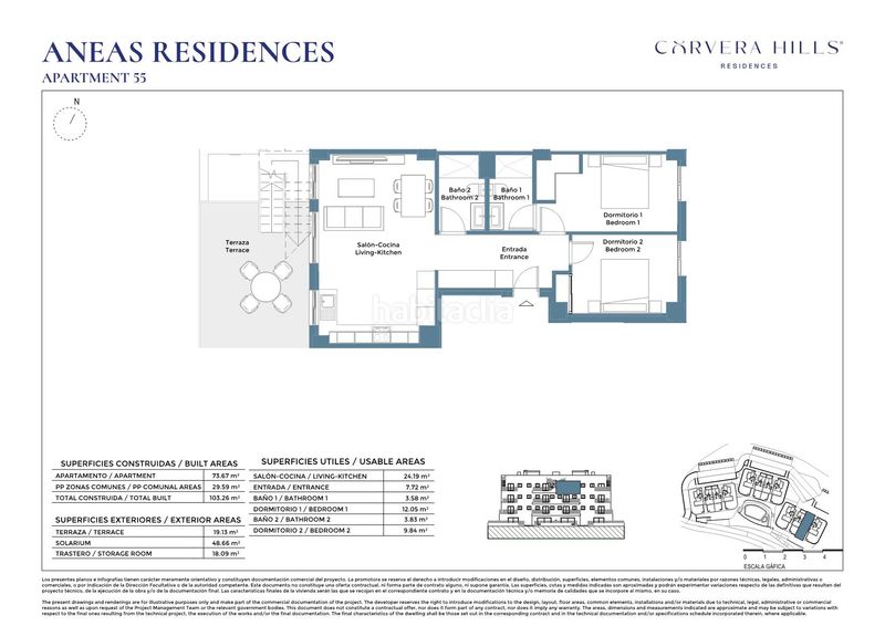 Foto 568844ba-b552-4c7e-8d86-b030cb2c5cfa. Apartament 73m<sup>2</sup> amb calefacció a Corvera Murcia