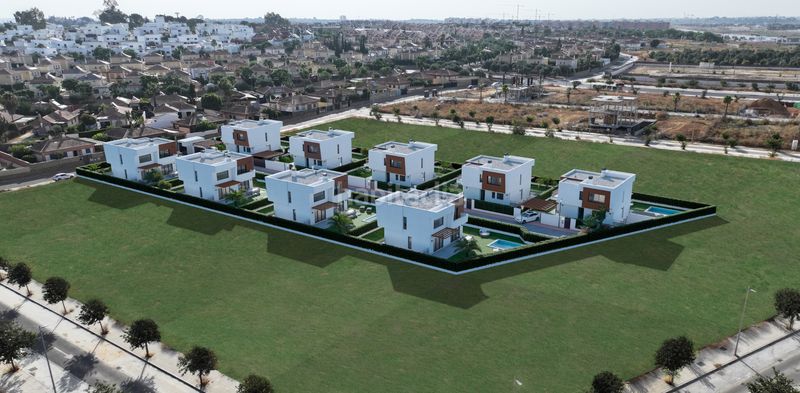 Foto 68770f30-a38f-4f5d-a65d-163e28b39d41. Promoció VILLAS DE ENTREQUINTOS a Montequinto. Habitatges d´obra nova