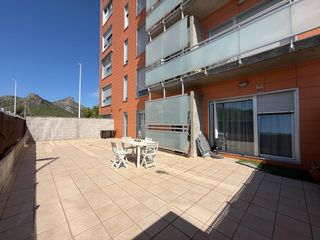 Erdgeschoss  Benicanena. Planta baja con terraza de 80 m2 en paseo german�as tramo final,