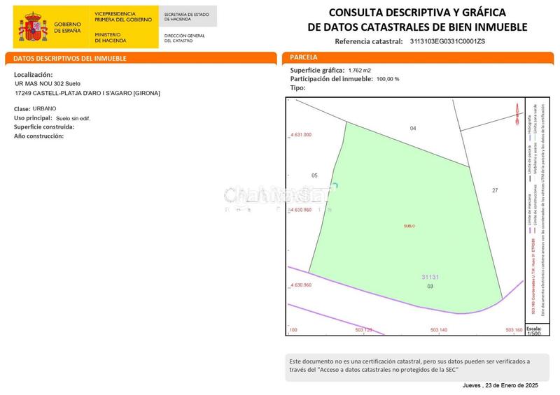 Foto a429dafe-79a9-47b9-b768-927dc2f277a7. Terreno residenziale in Urbanitzacions Platja d´Aro
