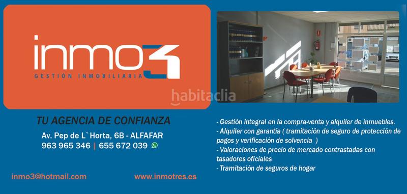 Foto 75826262-b52f-4789-bb81-4962fd43922b. Alquiler local comercial bajo comercial 100 metros en Alfafar