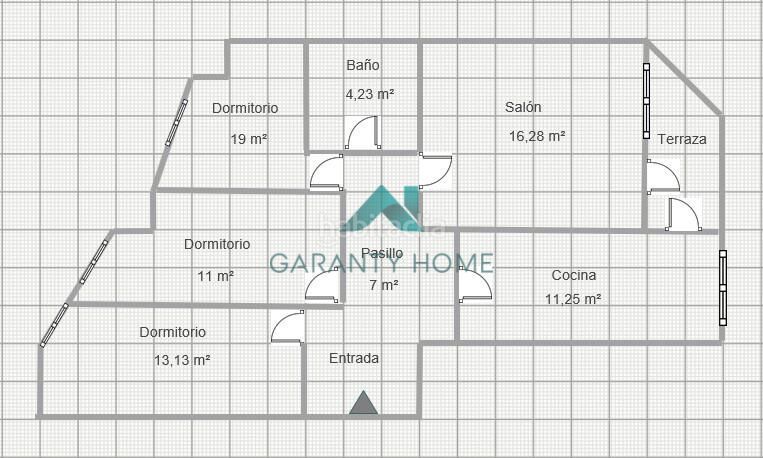 Foto 30bac864-f656-4314-93f6-ced4cdc45ec2. Flat with heating in Centro Laredo